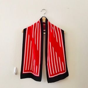 Vintage Serge Nancel silk scarf